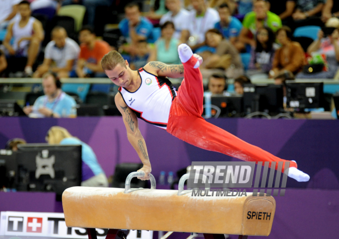 Bakı 2015: Azərbaycan gimnastı gümüş medal qazandı. Azərbaycan, 20 iyun 2015